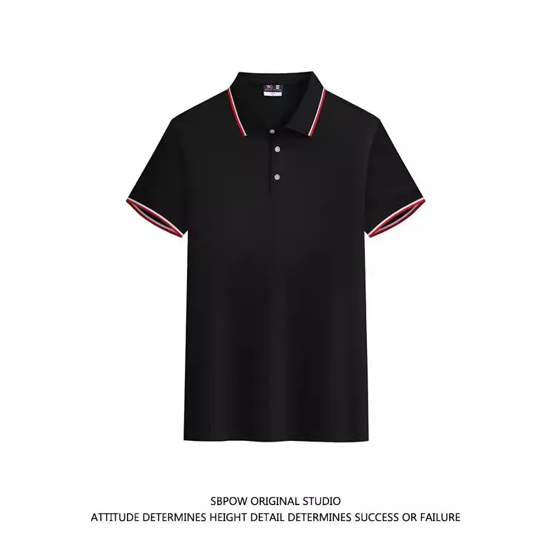 Importé -  T-Shirt Polo Homme Décontractés  Manches Courtes Tendance