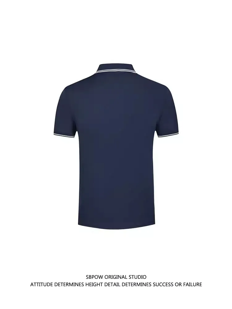 Importé -  T-Shirt Polo Homme Manches Courtes Décontracté Tendance