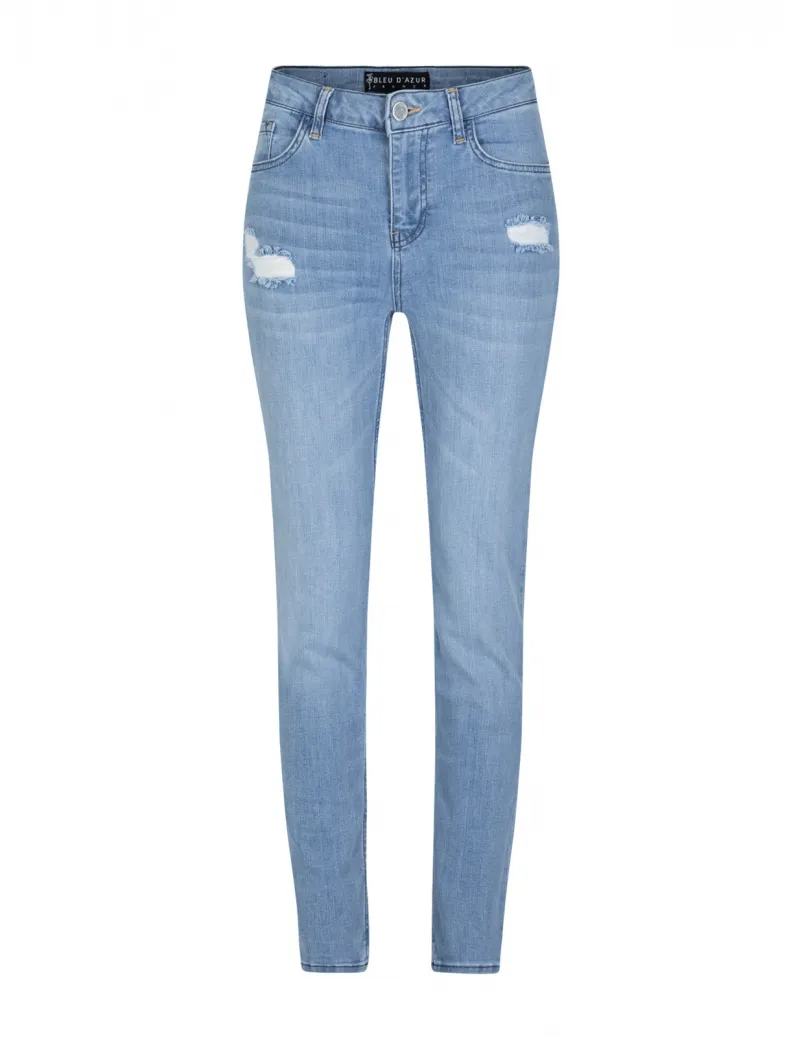 JEANS CASUAL BLEU CIEL CONFORT