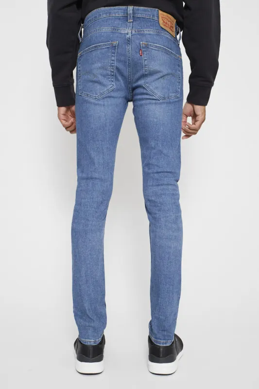 Jeans Skinny Taper bleu denim