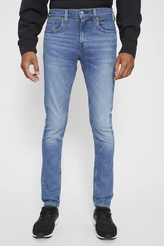 Jeans Skinny Taper bleu denim