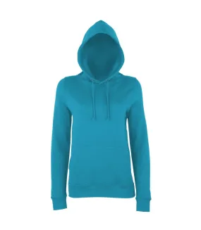 Just hoods sweatshirt à capuche femme bleu saphir Awdis