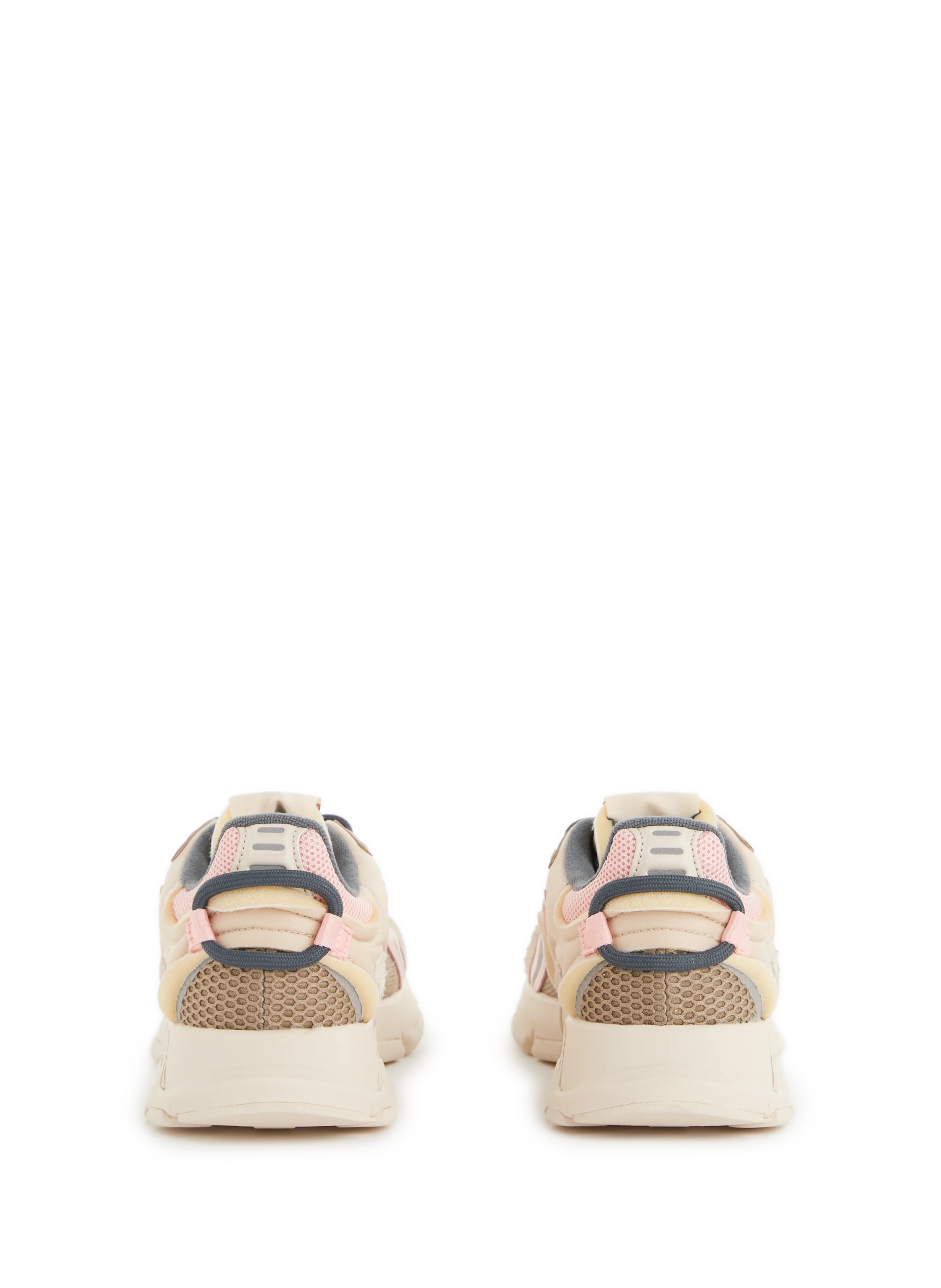 LACOSTE  Baskets bi-matière - Beige