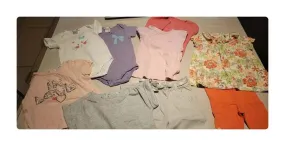 Lot été fille 12 mois. - La Redoute - 9 mois  | Beebs