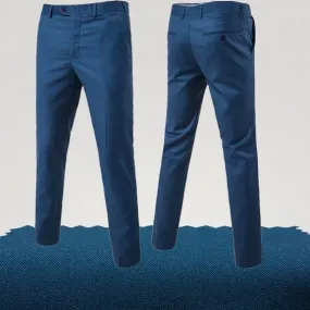 Pantalon chino bleu marine clair