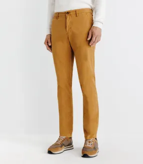 Pantalon chino camel