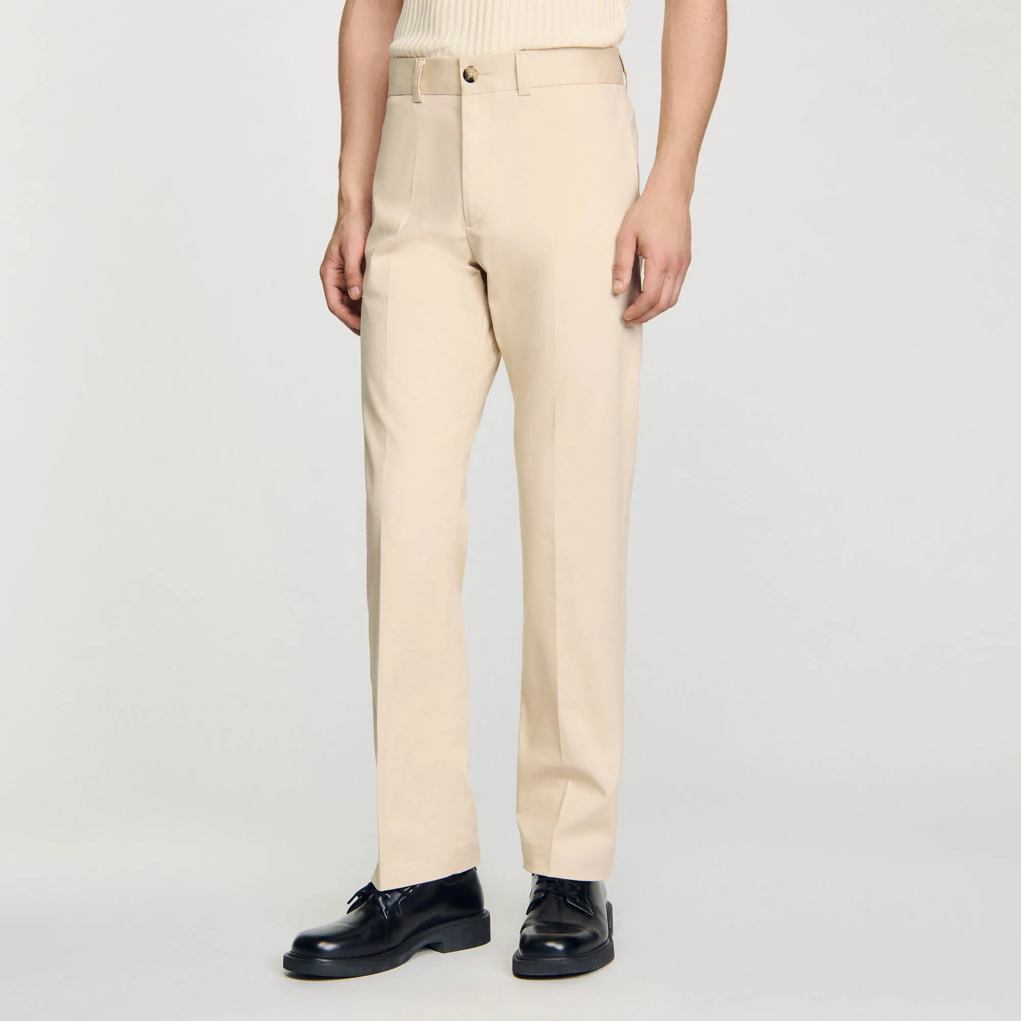 Pantalon chino droit