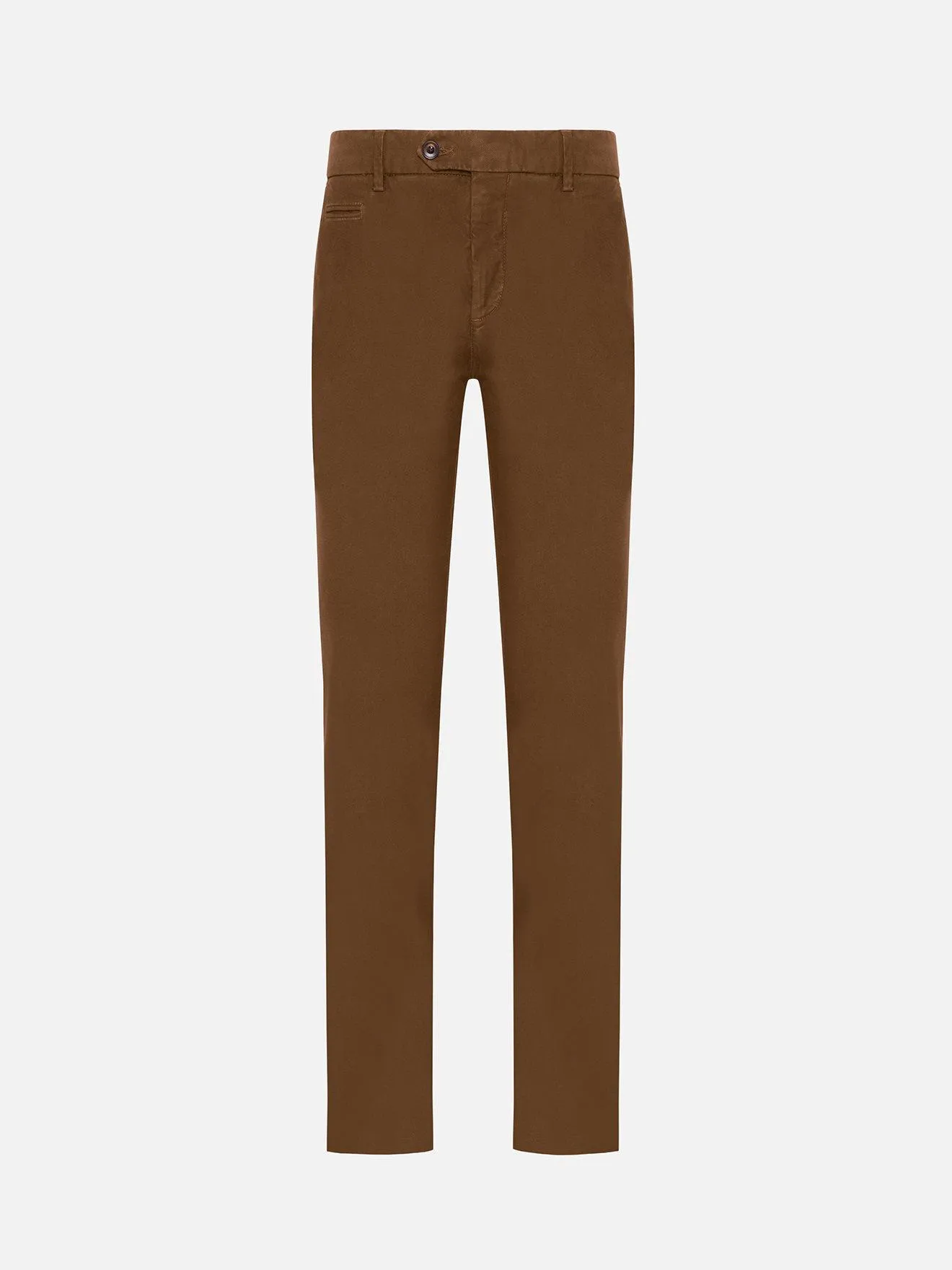 Pantalon chino marron