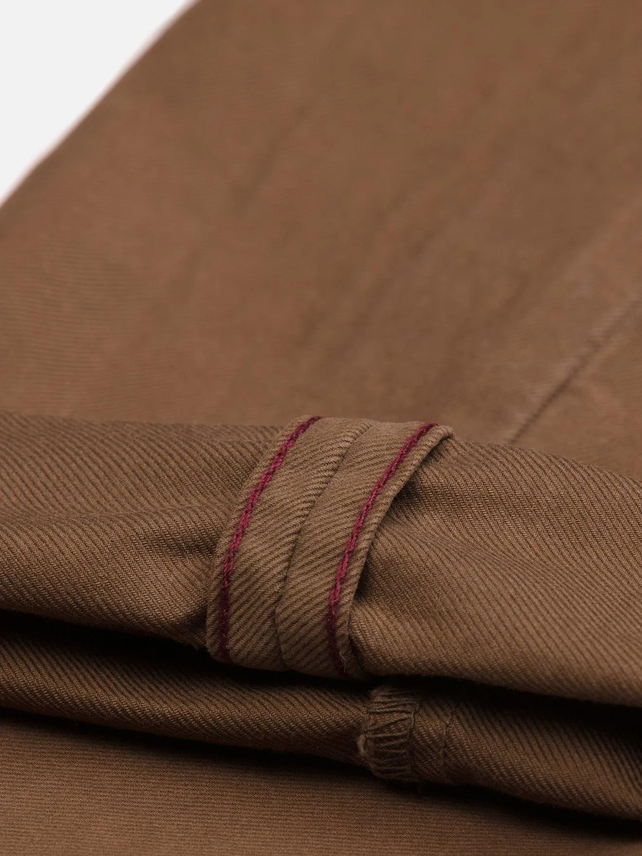 Pantalon chino marron