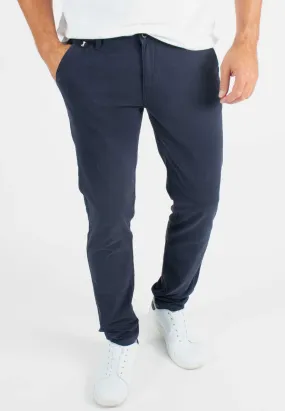 Pantalon chino navy Slim