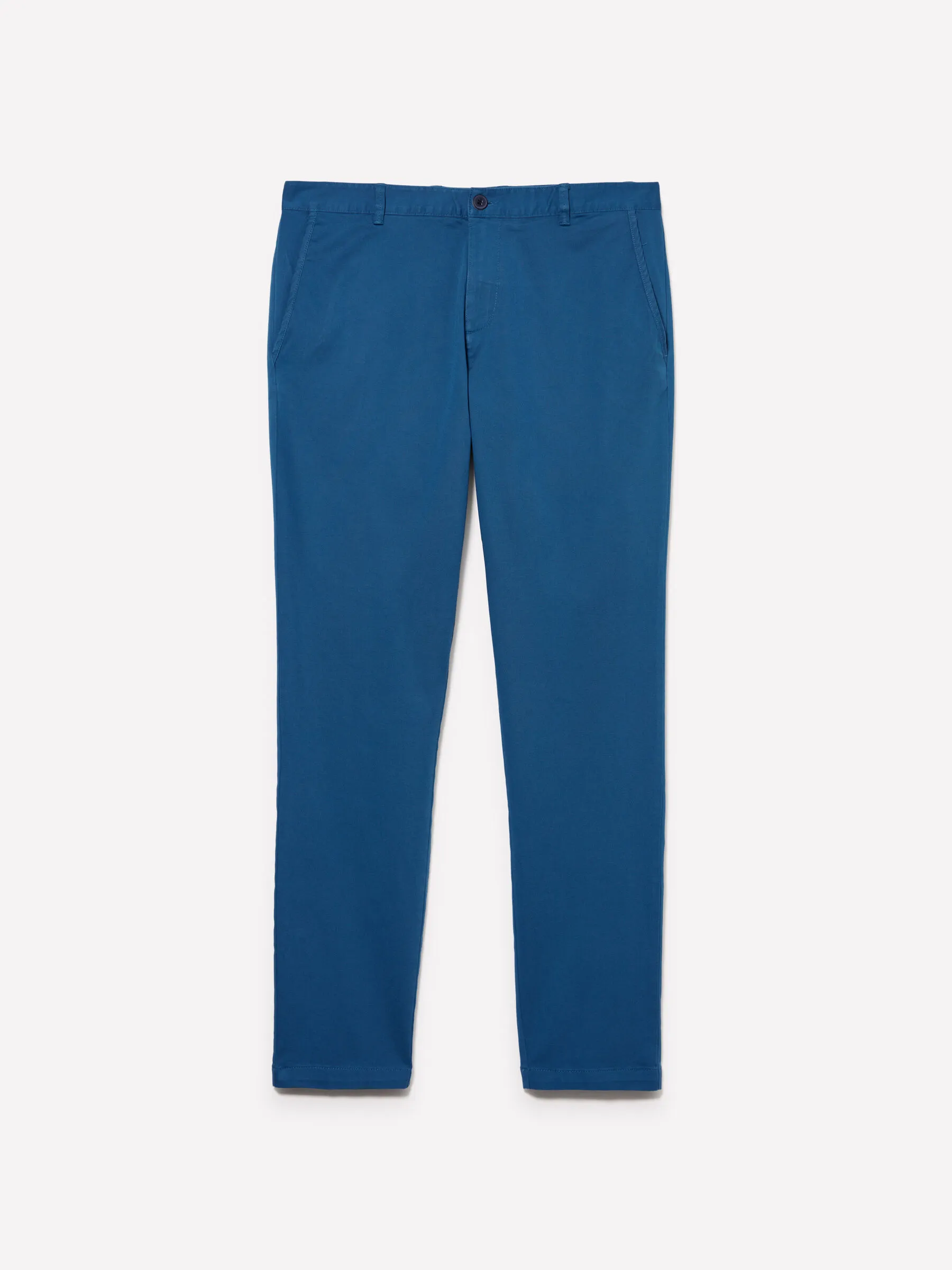 Pantalon chino slim bleu