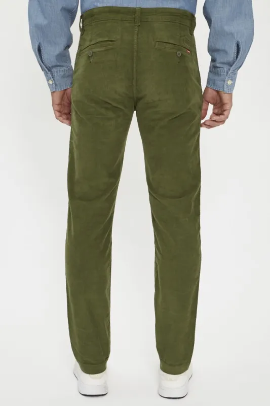 Pantalon chino vert