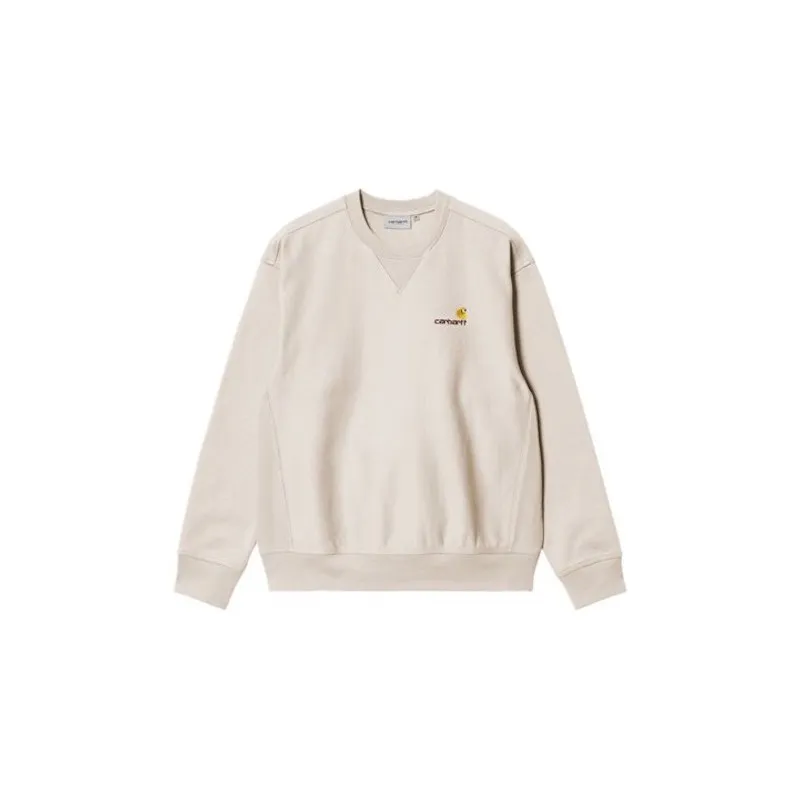 Pull CARHARTT WIP American Script Moonbeam