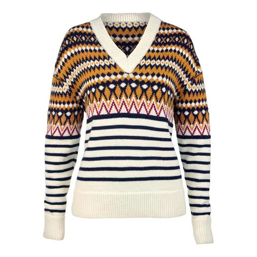 Pull en tricot jacquard Saint James