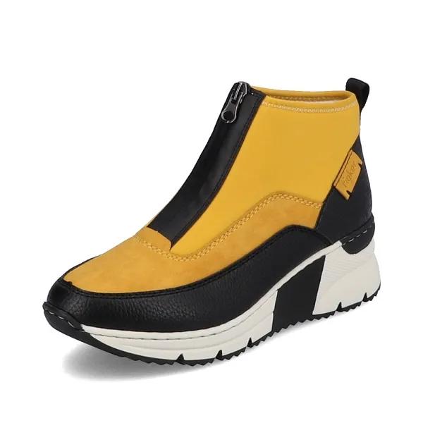 Rieker bottines et boots n6352 68 jaune