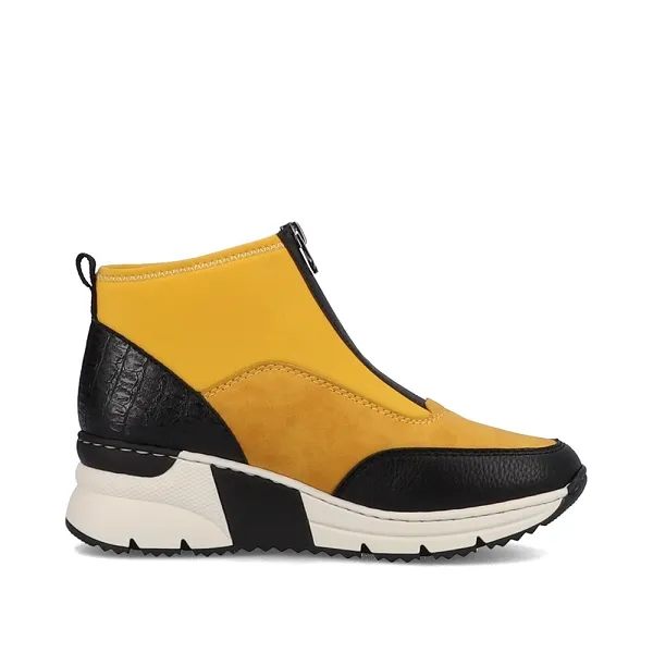 Rieker bottines et boots n6352 68 jaune