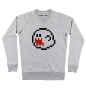 Sweat Fantôme Boo - Sweat Fantôme Boo Dans Mario Bros | Grafitee