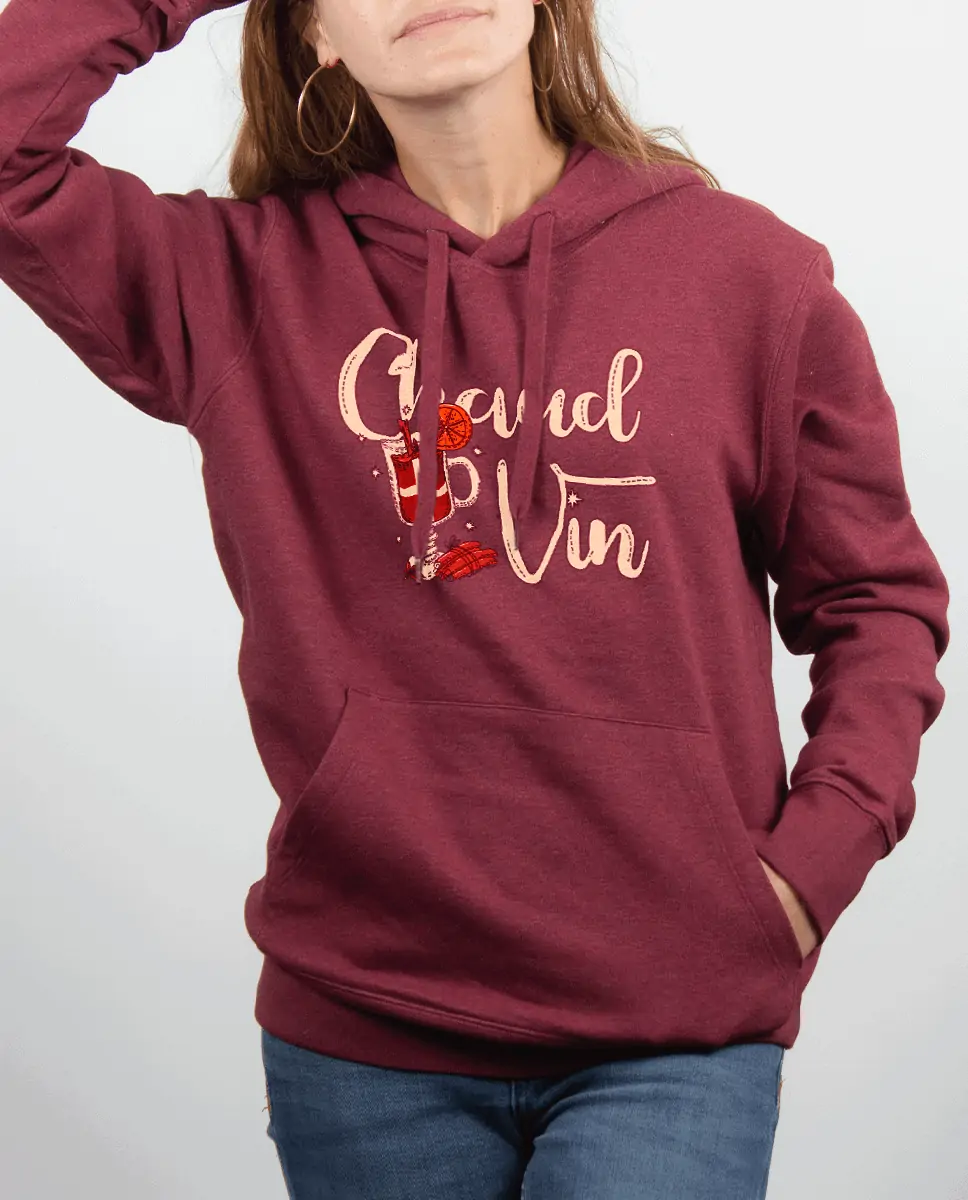 SWEAT FEMME : CHAUD VIN - Les Savoyards