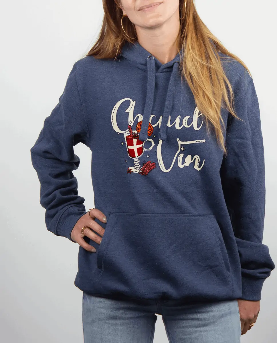 SWEAT FEMME : CHAUD VIN - Les Savoyards