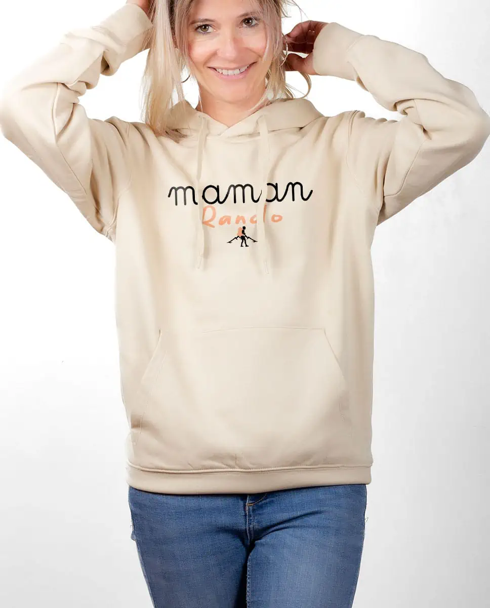 SWEAT FEMME : MAMAN RANDO - Les Savoyards