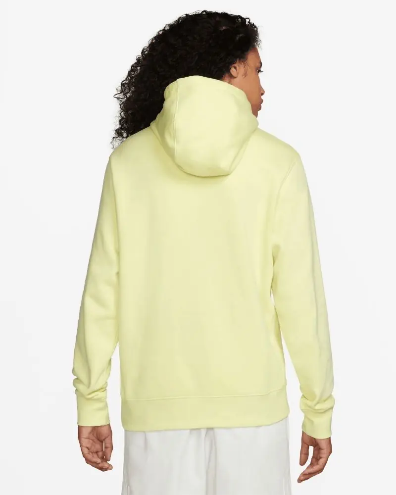 Sweat à capuche Nike Sportswear Club Fleece Vert Lumineux pour homme