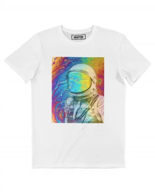 T-shirt Acid Cosmonaut - Tshirt Tendance Astronaute Coloré | Grafitee