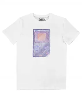 T-shirt Gameboy Violette - Tshirt Tendance Imprimé Gameboy | Grafitee