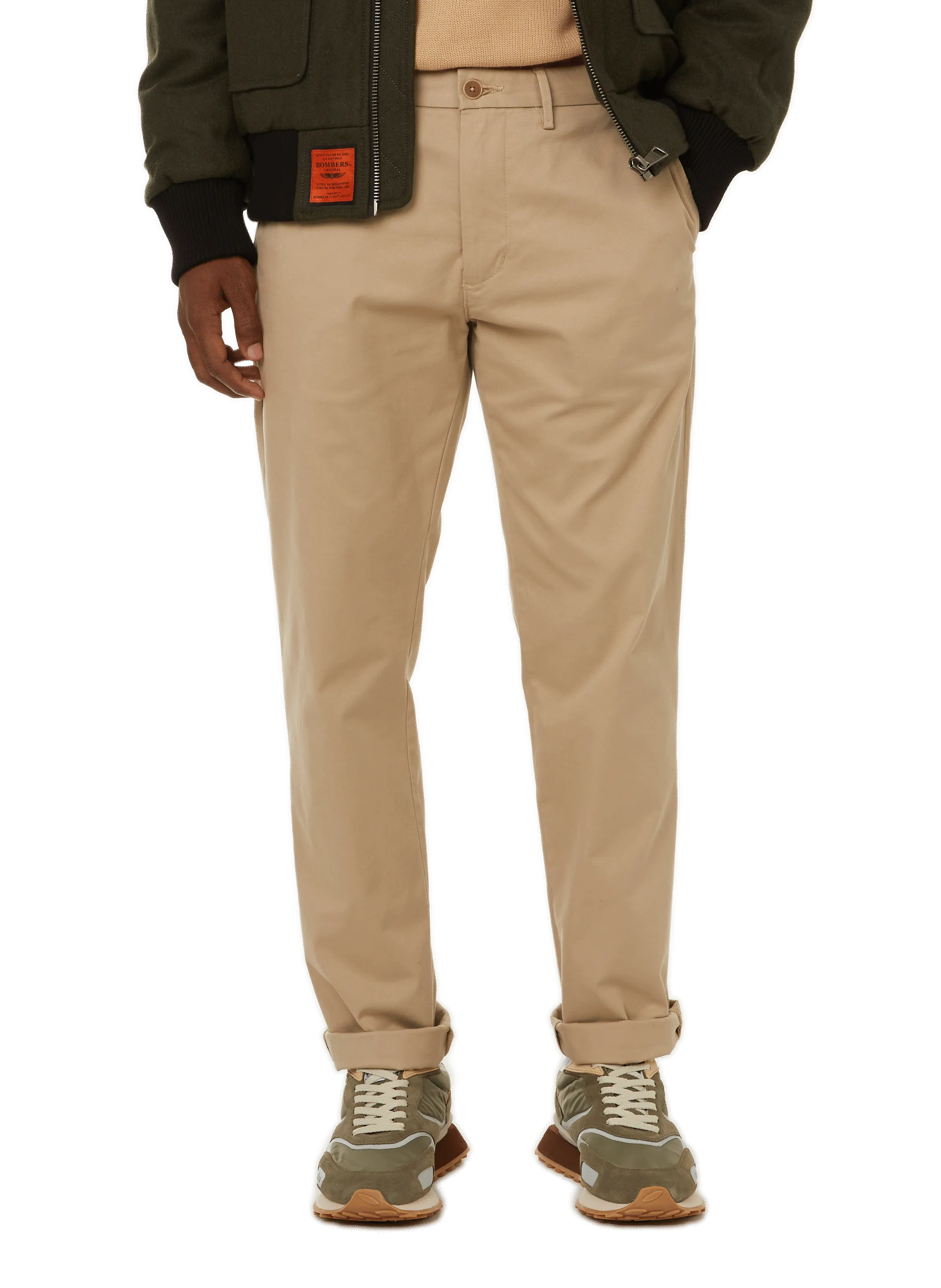 TOMMY HILFIGER  Pantalon chino straight - Beige