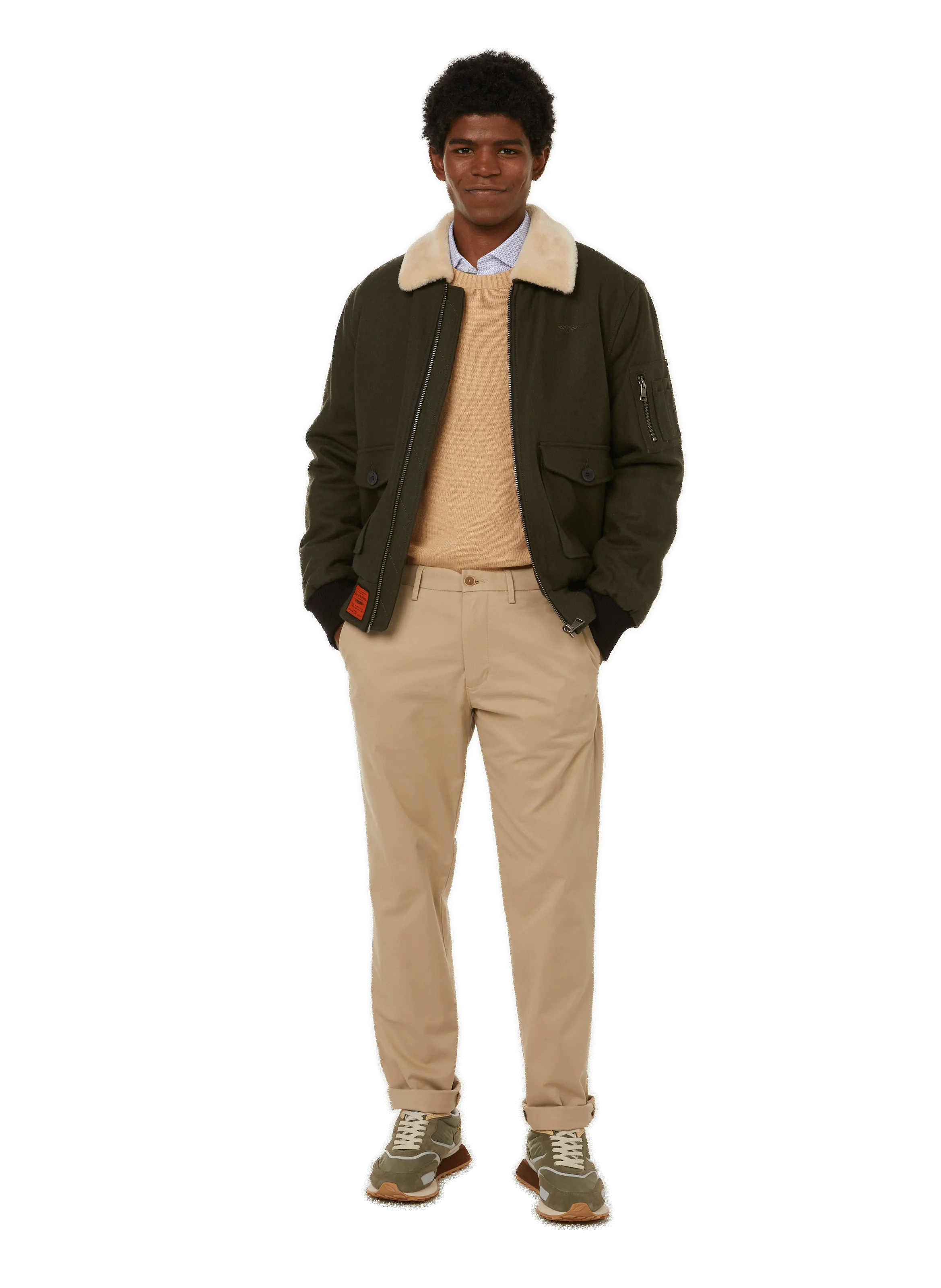 TOMMY HILFIGER  Pantalon chino straight - Beige