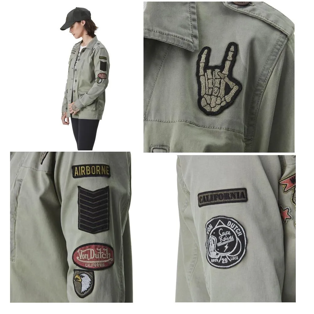 VESTE MILITAIRE VON DUTCH FEMME MILLY