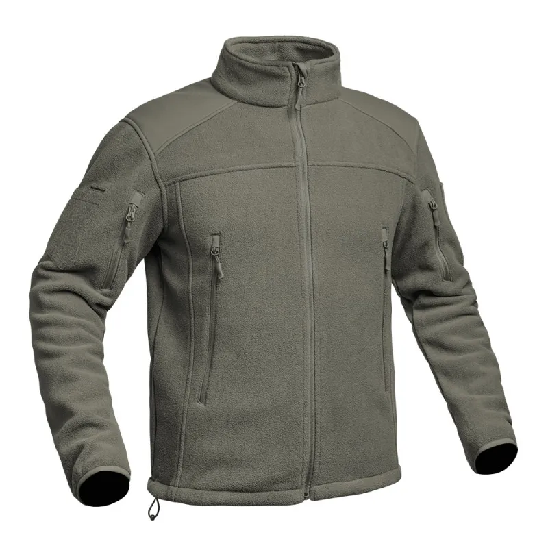 Veste polaire Fighter 4 couleurs vert olive - noir - bleu marine- c...